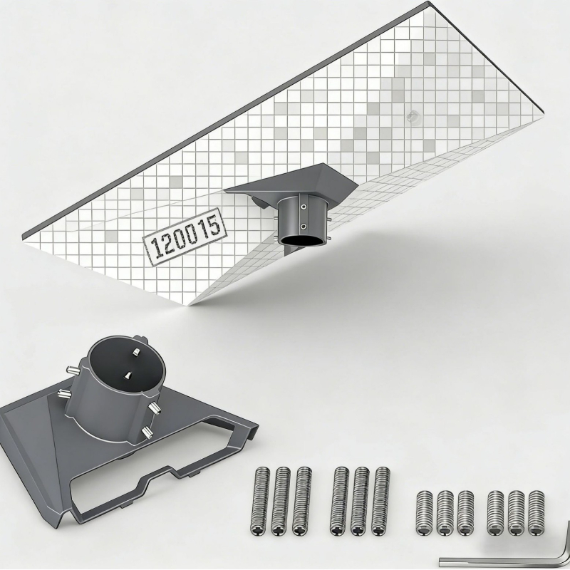 Outdoor Furniture Metal - قاعدة تركيب خارجية من الألومنيوم الثقيل