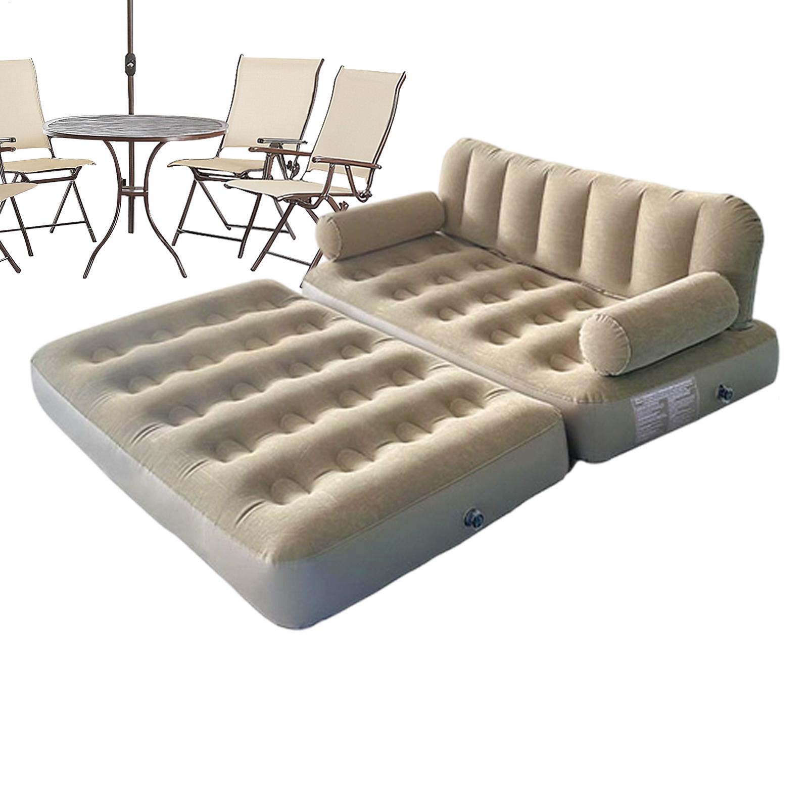Outdoor Daybed Furniture - أريكة هوائية قابلة للنفخ مع مضخة