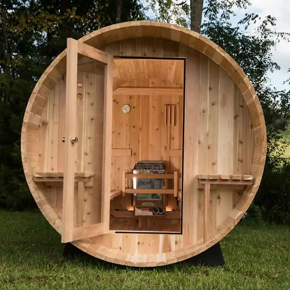 Outdoor Furniture Wood - ساونا خارجية بالجملة تتسع لـ 4-6