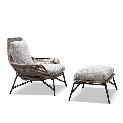 تصميم حبل إطار معدني كرسي مقاو - مراجعة Outdoor Furniture Metal Chairs وسعره