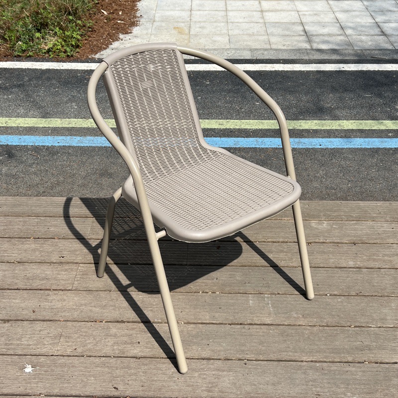 كرسي بلاستيكي مقاوم للماء للاس - مراجعة Outdoor Furniture Metal Chairs وسعره